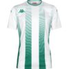 Maillot Kappa bugo vert blanc