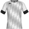 Maillot Kappa Fosco blanc avec manches noirs