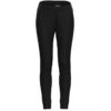 Pantalon Kappa Fievola femme noir foncé, coupe fusion et finition élégante