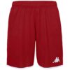 Short basket ball femme Kappa modèle dumpa couleur rouge
