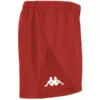 Short rugby kappa modèle bejan couleur rouge