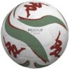 Ballon de futsal Kappa blanc et vert adapté aux matchs en salle