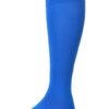 Chaussette haute Kappa Lyna bleu royal pour football ou entraînement
